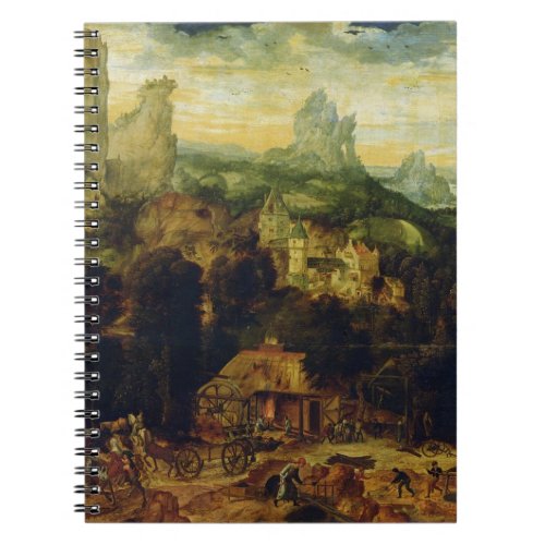 The Coppermine oil on panel Notebook