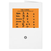 The Coptic Cards (Back)