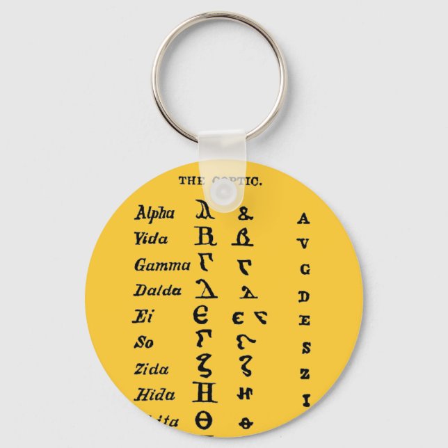 The Coptic Keychain (Front)