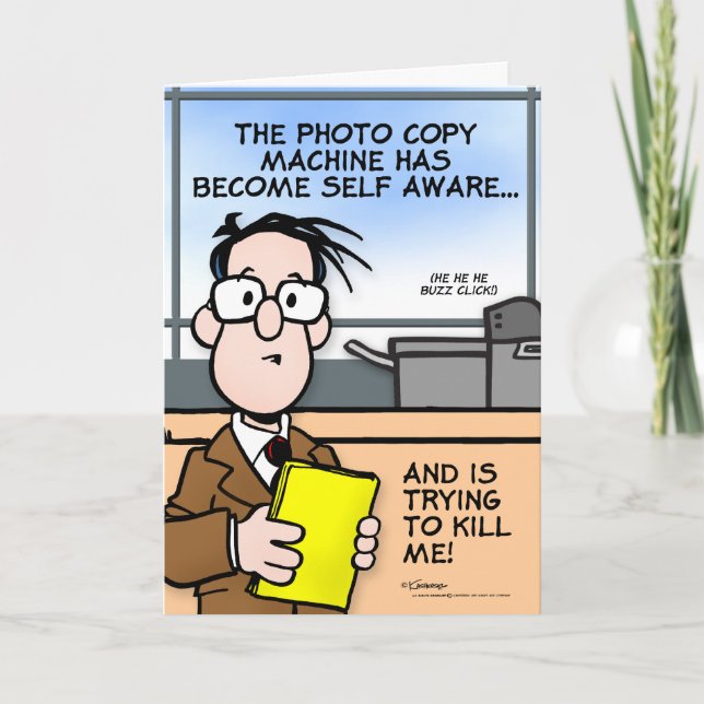 The Copy Machine Card (Front)