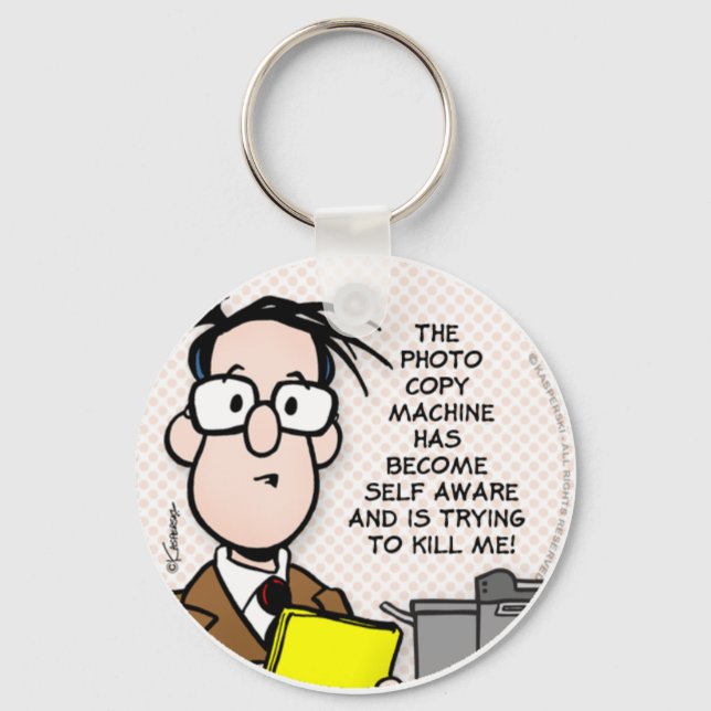 The Copy Machine Keychain (Front)