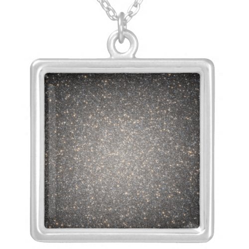 The core of the globular cluster Omega Centauri Silver Plated Necklace