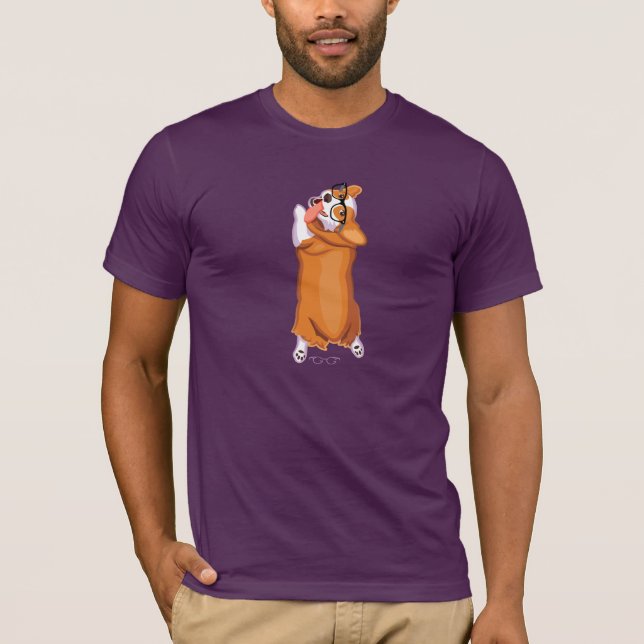 The Corgi Sploot T-Shirt (Front)
