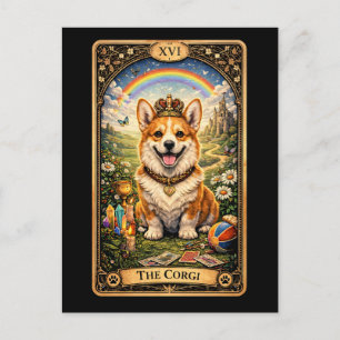 The Corgi Tarot Card