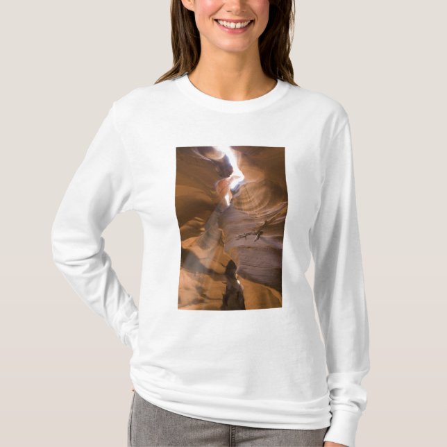 The Corkscrew in Upper Antelope Canyon, Navajo T-Shirt (Front)