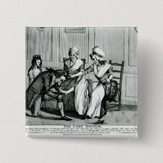 The Corn Doctor, 1793 Button (Front)