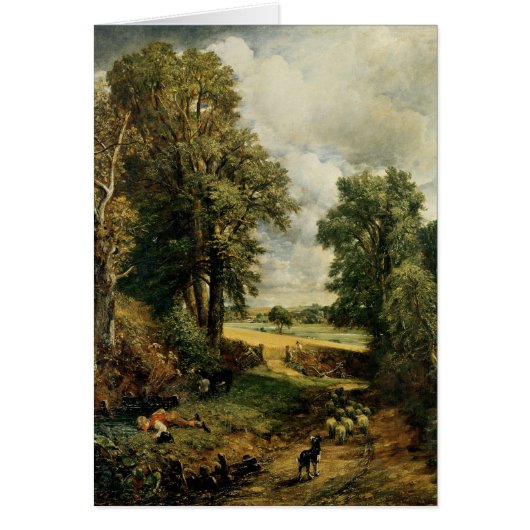 The Cornfield, 1826 Cards (Front)
