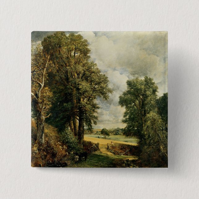 The Cornfield, 1826 Pinback Button (Front)
