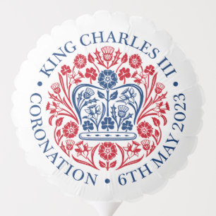 The Coronation Emblem of King Charles 2023 Balloon