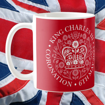The Coronation Emblem Of King Charles 2023 Coffee Mug by Ricaso_Designs at Zazzle