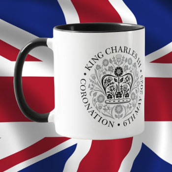 The Coronation Emblem Of King Charles 2023 Mug by Ricaso_Designs at Zazzle