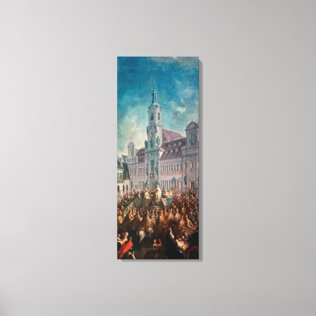 The Coronation of Empress Canvas Print (Front)