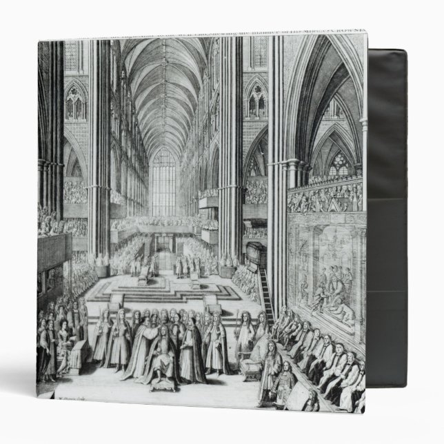 The Coronation of King James II  c.1685 Binder (Front/Inside)