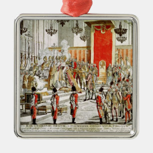 The Coronation of Leopold II  at Bratislava Metal Ornament