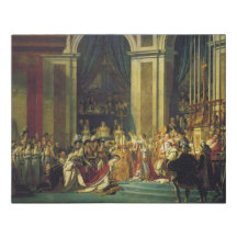 The Coronation of Napoleon by David - Canvas