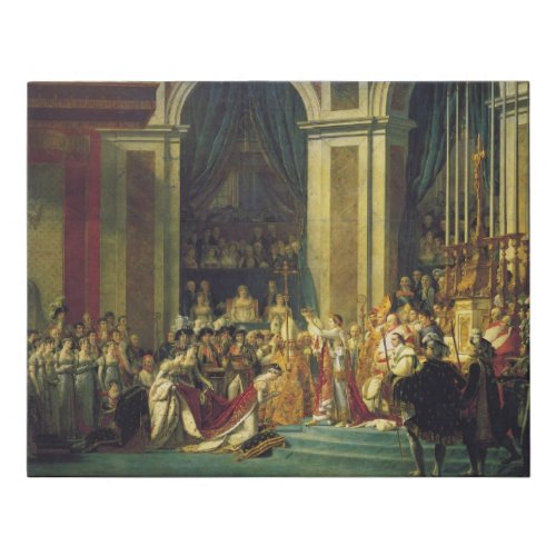 The Coronation of Napoleon by David _ Canvas