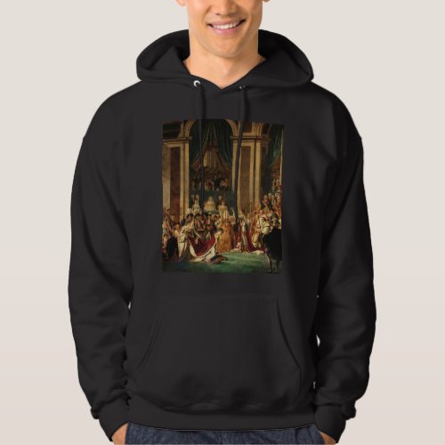 The Coronation of Napoleon by Jacques_Louis David Hoodie