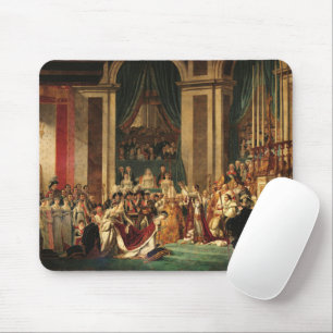 The Coronation of Napoleon by Jacques-Louis David Mouse Pad