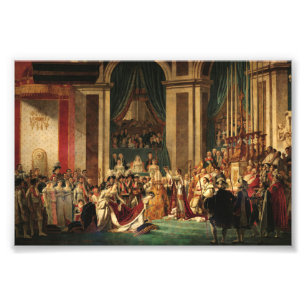 The Coronation of Napoleon by Jacques-Louis David Photo Print