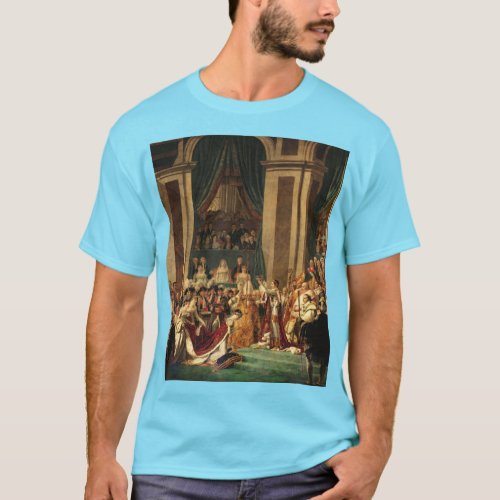 The Coronation of Napoleon by Jacques_Louis David T_Shirt