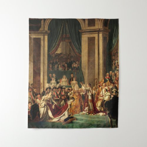 The Coronation of Napoleon by Jacques_Louis David Tapestry