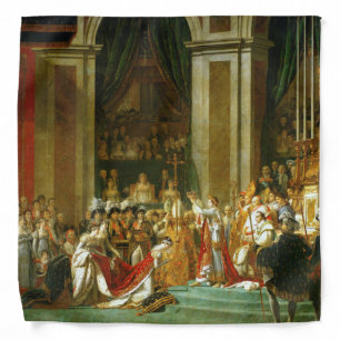 The Coronation of Napoleon, Jacques-Louis David Bandana