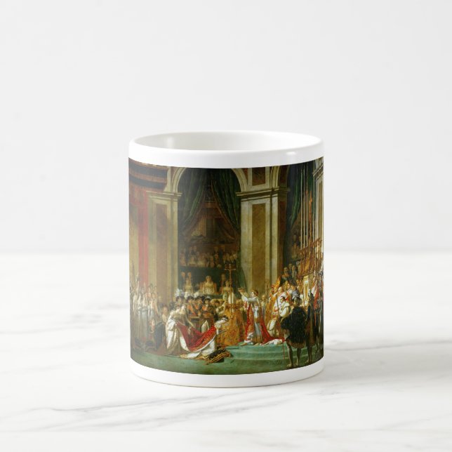 The Coronation of Napoleon, Jacques-Louis David Coffee Mug (Center)