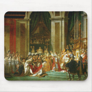 The Coronation of Napoleon, Jacques-Louis David Mouse Pad