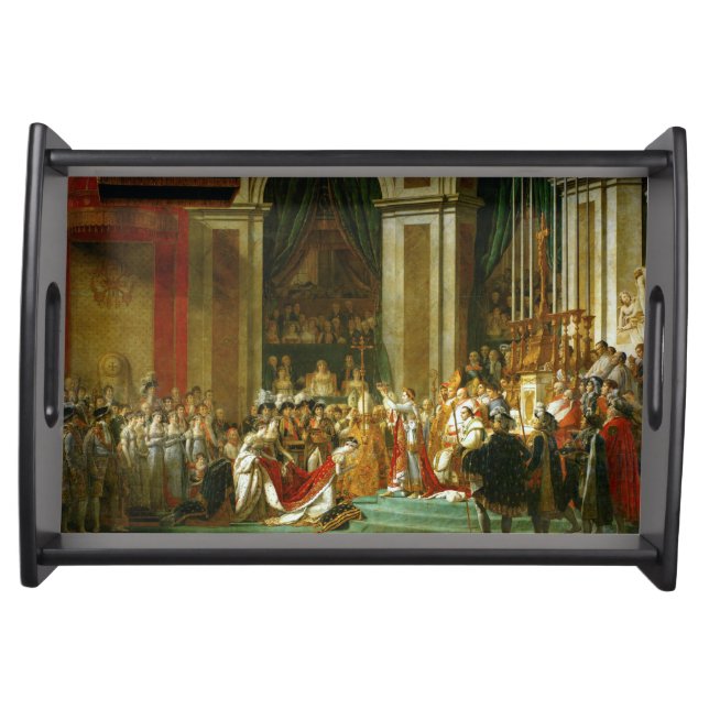 The Coronation of Napoleon, Jacques-Louis David Serving Tray (Front)