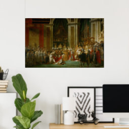 The Coronation Of Napoleon Poster | Zazzle