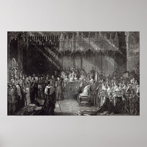 The Coronation of the Queen Poster