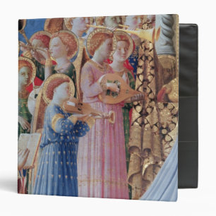 The Coronation of the virgin 3 Ring Binder