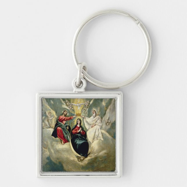 The Coronation of the Virgin, c.1591-92 Keychain (Front)