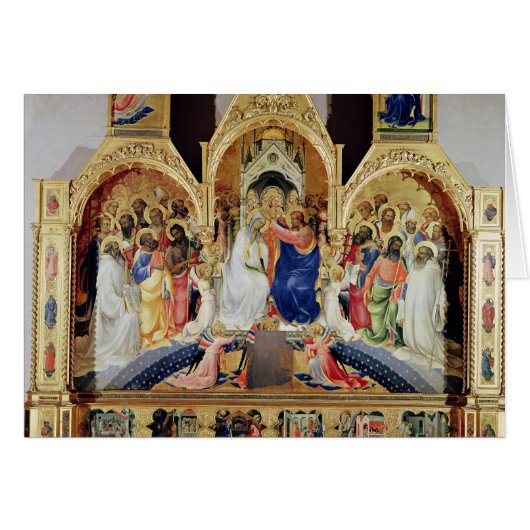 The Coronation of the Virgin Cards (Front Horizontal)