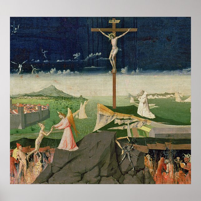 The Coronation of the Virgin, completed 1454 Poster (Front)