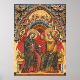The Coronation of the Virgin Fine Art Poster