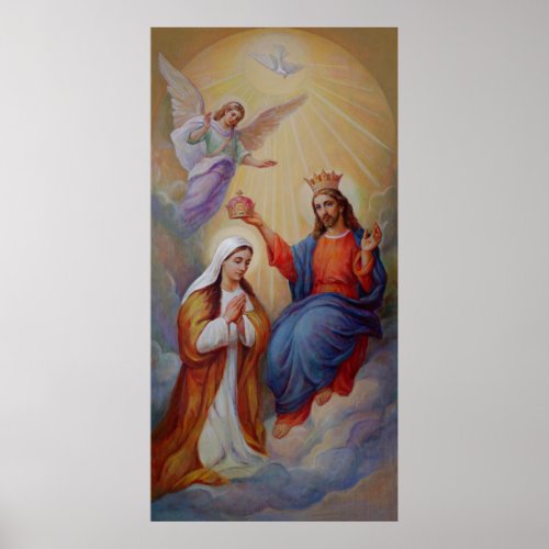 The Coronation Of The Virgin Mary Poster