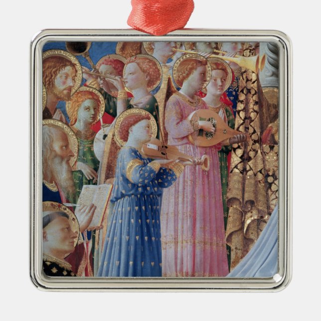 The Coronation of the virgin Metal Ornament (Front)