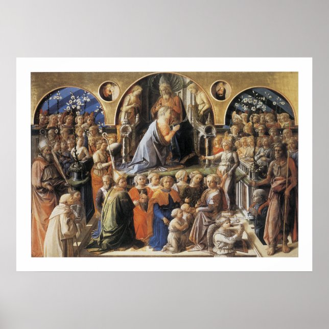 The Coronation of the Virgin Poster (Front)