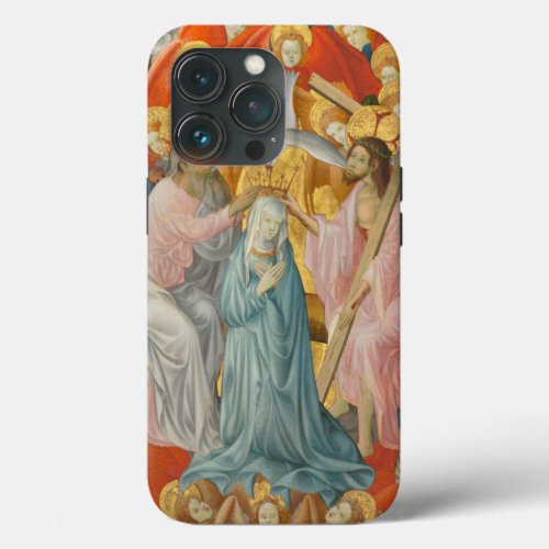 The Coronation of the Virgin with the Trinity Oil iPhone 13 Pro Case