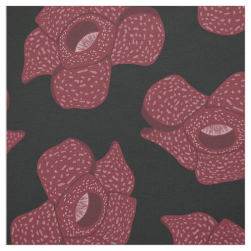 The Corpse Flower Fabric Rafflesia Arnoldii Fabric