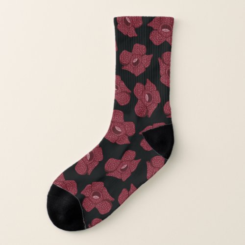 The Corpse Flower Rafflesia Arnoldii Socks