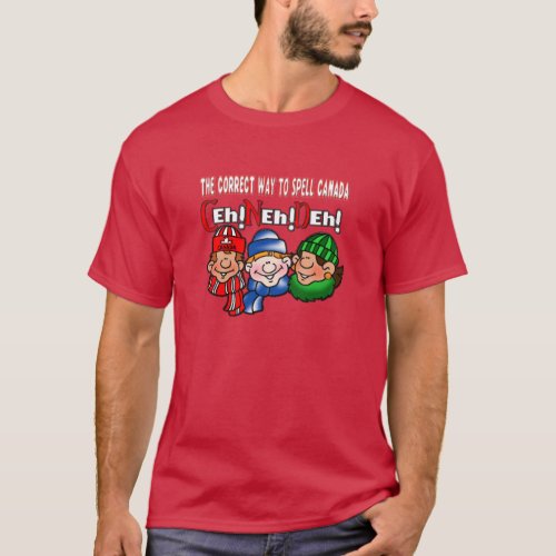 The Correct Way To Spell Canada Humor T_Shirt 2