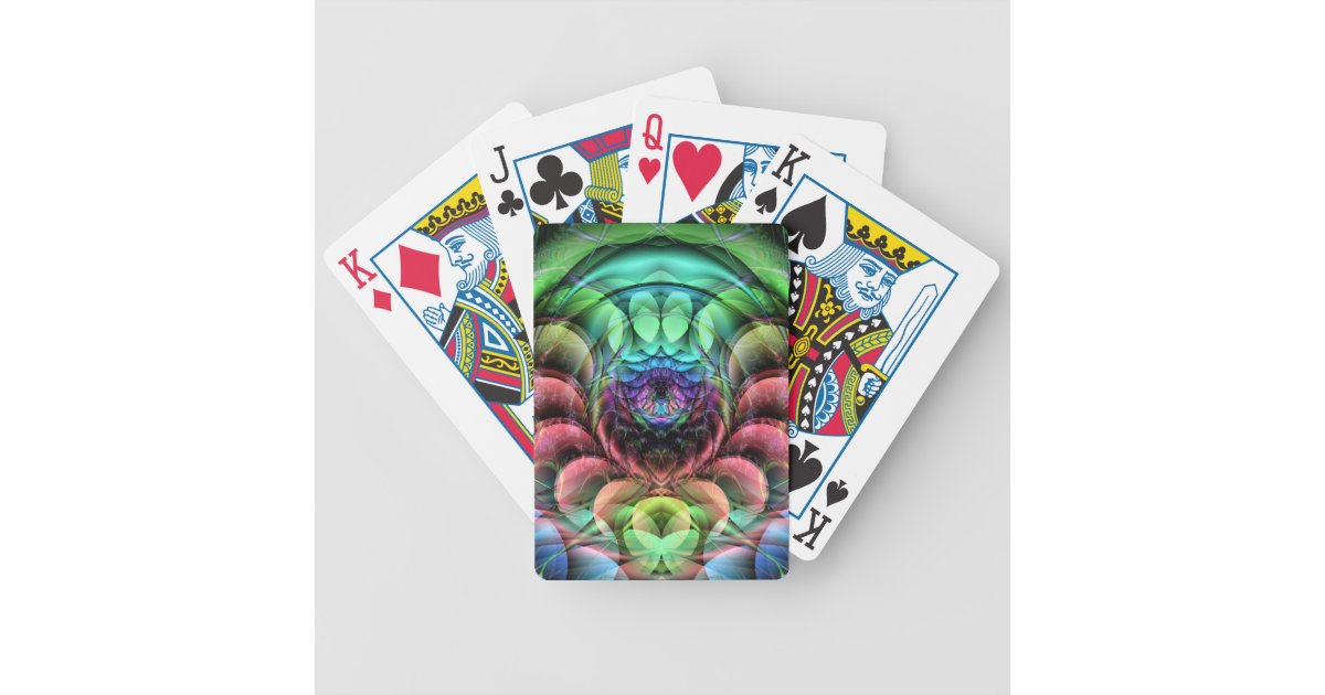 The Corridor of Ahbus V 1 Playing Cards | Zazzle