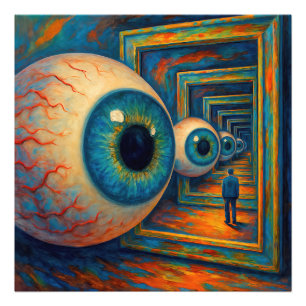 “The Corridor of Seeing” - A Surreal Portrait Photo Print