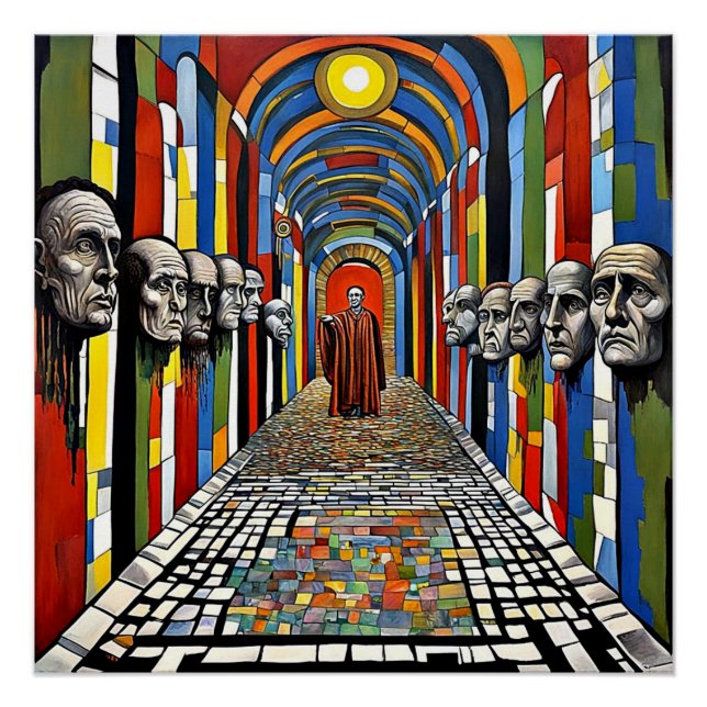 The Corridor of the Unhappy Poster (Front)