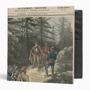 The Corsican Bandit Jacques Bellacoscia 3 Ring Binder