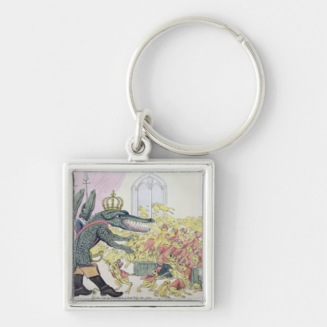 The Corsican Crocodile Keychain (Front)