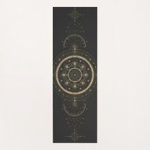 The Cosmic Center – Sacred Geometry Celestial Gold