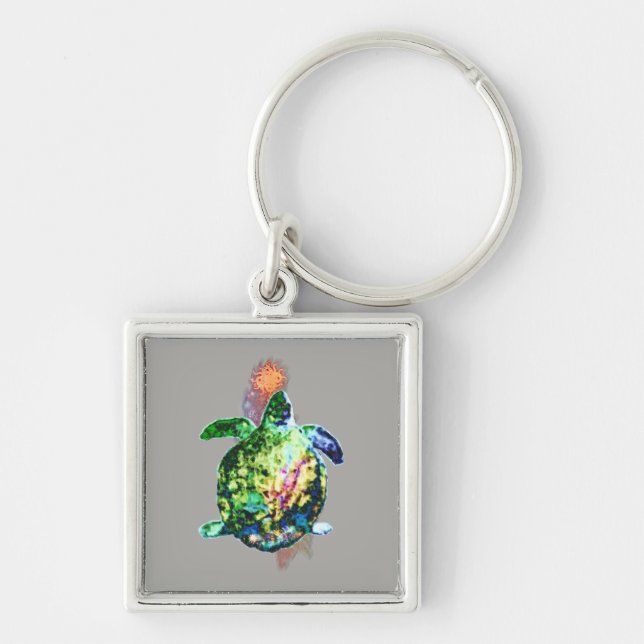 The Cosmic Color Bringer Keychain (Front)